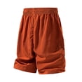 thumbnail image 3 of PIMSSY Men Shorts Lightweight Summer Outdoor Sports Casual Jogging Breathable And Training Loose Shorts Simple Solid Color Bottoms, 3 of 3