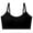#A Black, variant on Sports Bras BigGirls' Soft Stretch Cotton Underwear with Bra Pads and Adjustable Spaghetti Straps Anti-Exposure Wire-Free Training Bra 9-15 Years