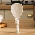 thumbnail image 1 of LLQkigsxse round Table Dining Set for 4 under 300 Deer Suction Cup Rice Spoon Household Vertical Non Stick Rice Serving Rice Cooker High Temperature Vertical Cute Fawn Rice Spoon for Kitchen, 1 of 3