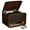 Walnut, variant on Electrohome Kingston 7-in-1 Vintage Vinyl Record Player - 3-Speed Turntable Bluetooth AM/FM Radio CD Aux In RCA/Headphone Out Vinyl/CD to MP3 Recording & USB Playback with Vinyl Record Cleaning Kit