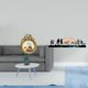 thumbnail image 2 of Marco de fotos redondo,Pequeño cuadro dorado vintage para la pared,Marco de fotos redondo decorativo de resina con ornamentos,Escultura mural,Escultura decorativa de pared con flores de metal, 2 of 8