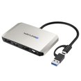 thumbnail image 1 of WAVLINK Adaptador USB C y USB 3.0 a Dual 4K DisplayPort/HDMI, divisor de monitor Displaylink de visualizaci&oacute;n extendida para monitor dual 4K@60Hz, divisor HDMI/DP compatible con Mac M1-M4,, 1 of 9