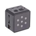 thumbnail image 1 of Pisexur Electronics - Minicámara para hombres con visión nocturna, grabadora de video HD 1080P, cámara infrarroja con lente gran angular de 140° y soporte giratorio de 360° para reuniones en casa, of, 1 of 9
