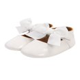 thumbnail image 2 of Baby Girl Princess Flats Ribbon Bow Decor Non-Slip Soft Sole Shoes Princess Fashion, 2 of 8