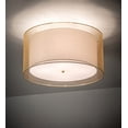 thumbnail image 5 of Meyda Tiffany 219363 Cilindro 4 Light 26" Wide Semi-Flush Drum Ceiling Fixture - Brass, 5 of 5