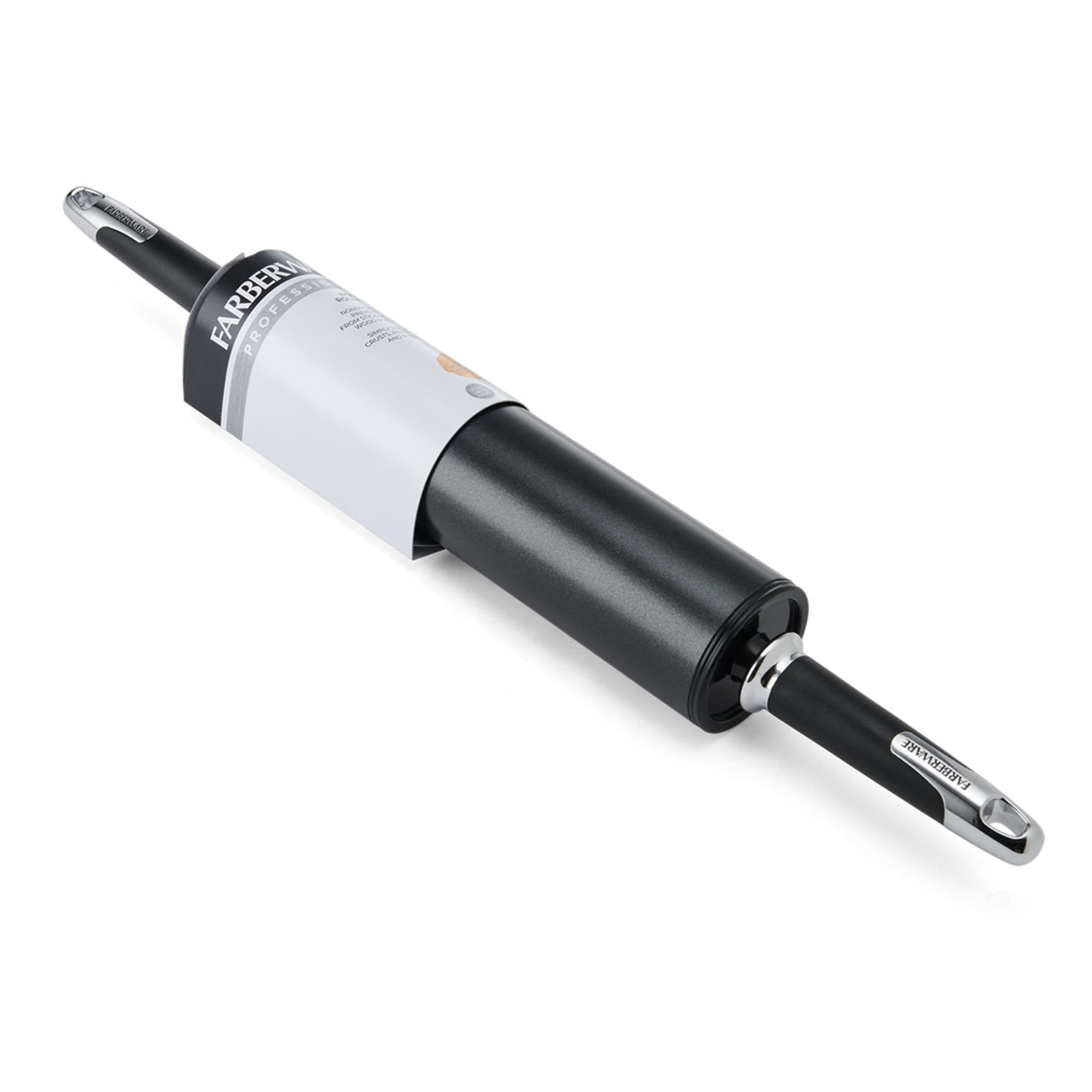 Farberware Professional Non-Stick Steel Rolling Pin, Black