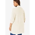 thumbnail image 2 of Woman Within Plus Size Shaker Button-Front Cardigan Sweater, 2 of 6