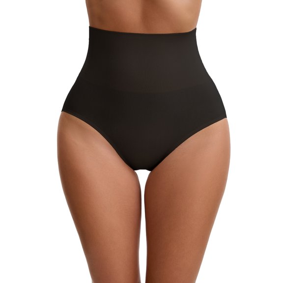 DARING DIVA Women's Briefs Tummy Control Shaping Underwear S Black