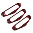 thumbnail image 1 of Raindrops 3Ud Marco Para Pickup Humbucker Rojo Para Guitarra Con Trabajo Fino Y Duradero, 1 of 8