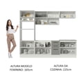 thumbnail image 3 of Cocina Integral Completa Modular Madesa Agata 270cm BG 04, 3 of 5