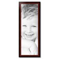 thumbnail image 2 of ArtToFrames 13" x 38" Matte mahogany Diploma Picture Frame, 13x38 inch Brown Wood Poster Frame (WOM-5108), 2 of 7