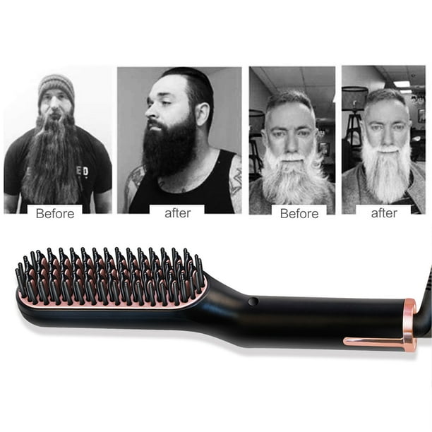 UMIWE Peigne électronique pour barbe homme Peigne lisser cheveux