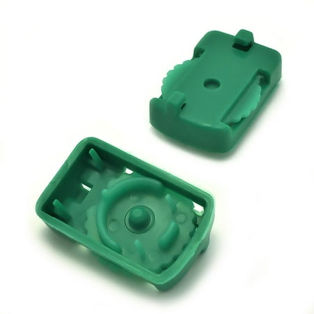 Mattel Electronic Football - Electric Football Green Total Team Control TTC Bases, 48 Pack