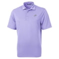 thumbnail image 2 of Men's Cutter & Buck  Purple Detroit Lions Virtue Eco Pique Recycled Polo, 2 of 3