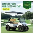 thumbnail image 2 of Front Seat Backrest Compatible with 2000.5-up Club Car DS Golf Cart Back Cushion Plastic Foam Wood, 2 of 9