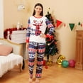 thumbnail image 4 of Yuanyu Reindeer Christmas Family Matching Pajama for Family,Parent-child PJ's for Women/Men/Kids/Couples, Onesie, Unisex, 4 of 10
