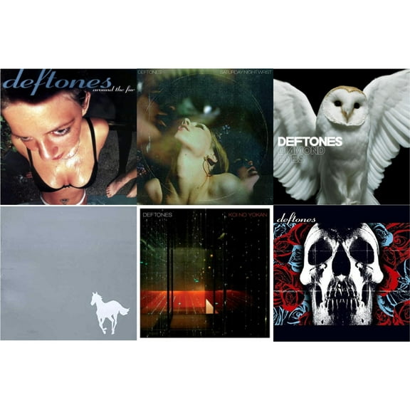 Around The Fur & Saturday Night Wrist & Diamond Eyes & White Pony & Koi No Yokan & Deftones [CD Bundle]