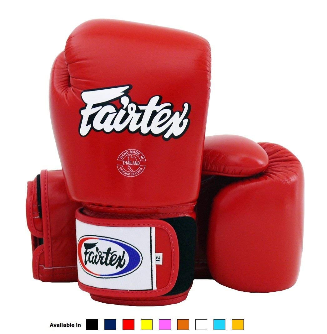 Fairtex Muay Thai-Style Sparring Gloves 12 oz Navy Blue