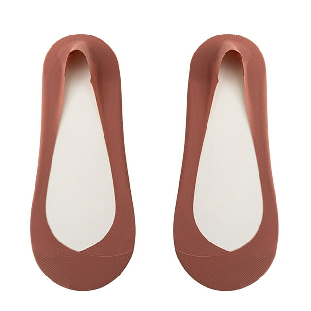 Womens Comfortable Breathable Macaron Boat Socks Non- Soft Sock Slippers for Indoor Outdoor Wear
