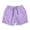 Purple, variant on Men's Candy Colored Beach Shorts, Loose Fit Quick Drying Thin Summer Sports Shorts,Black,XXXXL