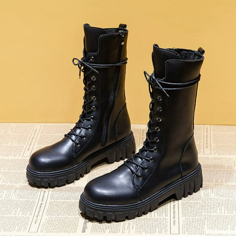 Vionic Kaylee Toff Leather Knit Boot Women Size 10 EU 42