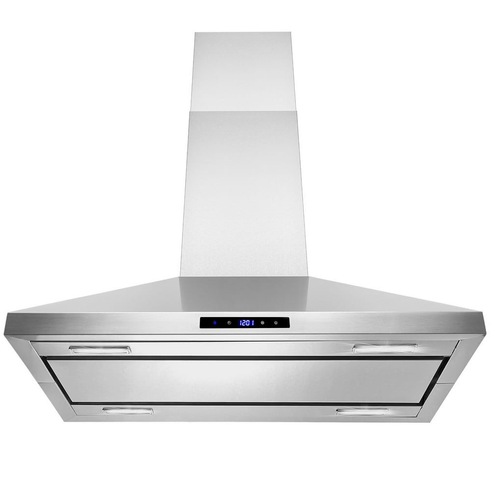 AKDY Island Mount Range Hood 30” StainlessSteel Hood Fan for Kitchen
