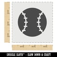 thumbnail image 2 of Baseball Cartoon DIY Cookie Wall Craft Stencil - 3.5 Inch, 2 of 5