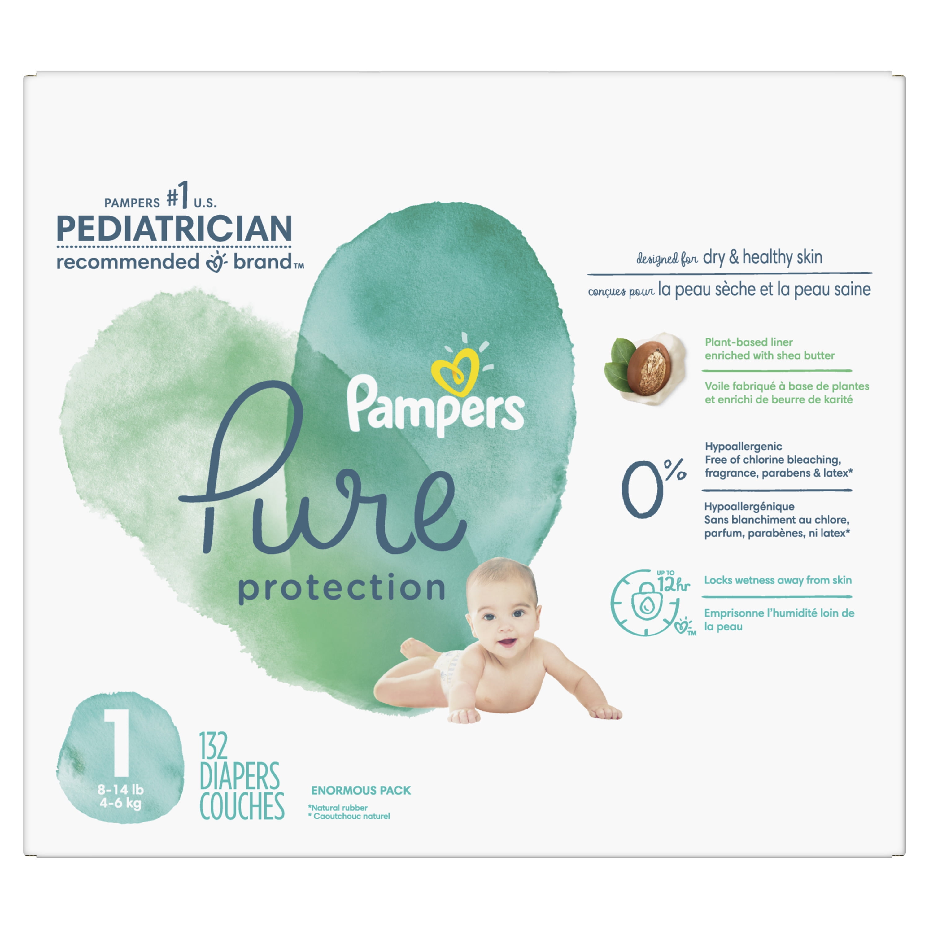 pure newborn diapers