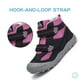 thumbnail image 4 of Botas de senderismo Mishansha Outdoor Ankle para niños pequeños, negras, rosas y grises, 4 of 5