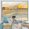 thumbnail image 3 of Maison de Ferme Orange Marron - Toile Encadrée Style Ferme Moderne, 3 of 3