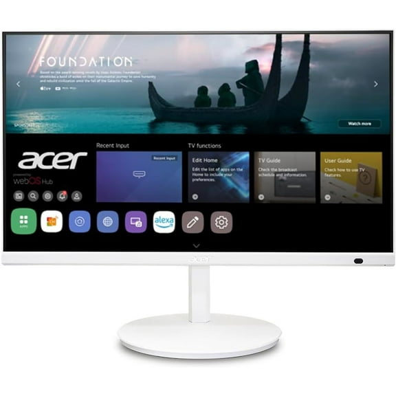 Restored Acer 23.8" CS242Y Smart Monitor Full HD 60Hz 250 nits 14ms VESA (Refurbished)