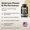 thumbnail image 2 of Tongkat Ali Extract - Extra Strength Formula 8050mg with Tribulus Terrestris, Maca Root and Fadogia Agrestis - Stamina, Vitality, Energy, Mood Support - Third Party Tested - Vegan Capsules - USA Made, 2 of 7