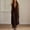 *Brown, variant on ClodeEU Women's Sleeveless Wide Leg Jumpsuit,Button Down Casual Linen Romper with Pockets Army Green,Women's Plus L