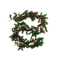 thumbnail image 2 of karymi Christmas Canes Garland 76.77 Inch Plastic Green Holiday Door Decoration Stair Handrail Wrap Table Centerpiece Decor House Decor, 2 of 6