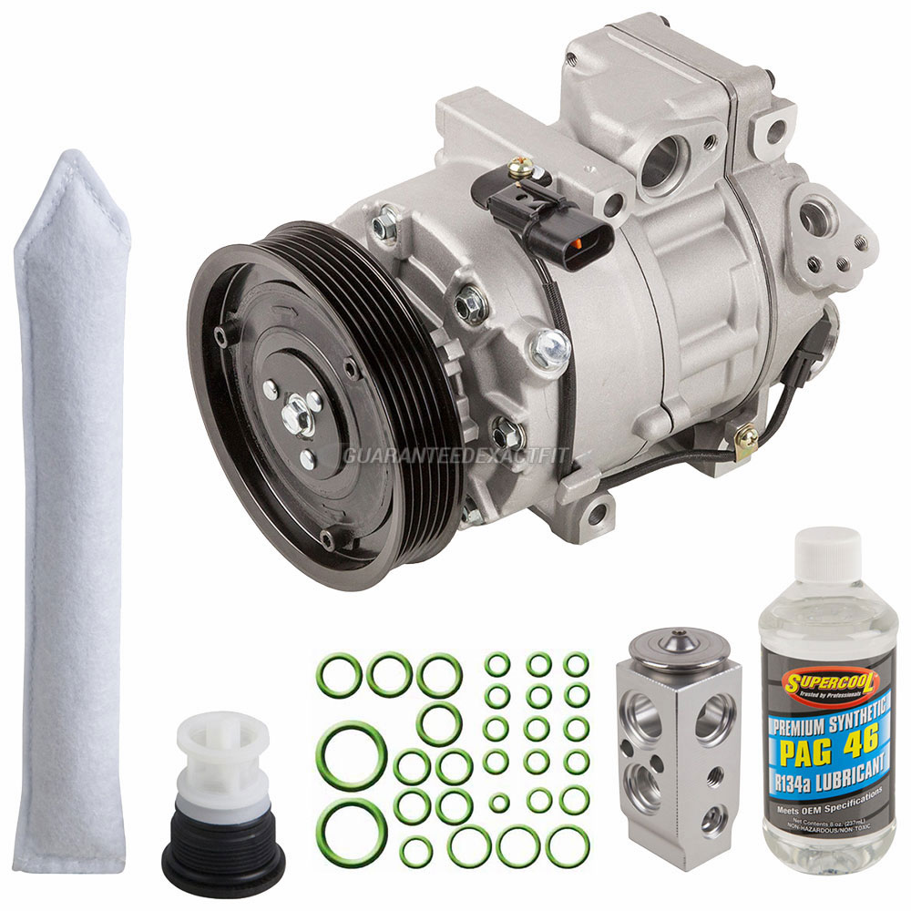 For Kia Sorento 2012 2013 2014 2015 AC Compressor w/ A/C Repair Kit