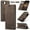 Coffee, variant on Allytechgroup for Apple iPhone 16e Case Slim Wallet Cover with Card Slots Holder/Cash Pocket [Magnetic Closure] PU Leather Flip Folio Kickstand Shockproof Stand Shockproof TPU Back Shell, Coffee