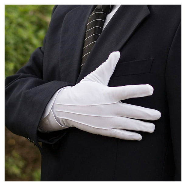 Long white gloves formal deals