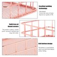 thumbnail image 5 of Storage Basket metal Wire Bathroom Shelves Makeup Organiser Gold Brush Pen Holder Wire Mesh Bathroom Toiletries Storage Basket, 5 of 8