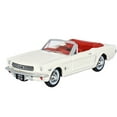 thumbnail image 2 of 1965 Ford Mustang Convertible Wimbledon White (Goldfinger) with Red Interior 1/87 (HO) Scale Diecast Model Car by Oxford Diecast, 2 of 3