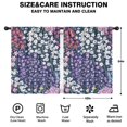 thumbnail image 2 of Blackout Kids Curtains,Pioneer Flower Childrens Insulated Curtains Set Of 2,Bedroom Essentials,Toddler Room Decor 42x54in(106x137cm), 2 of 4