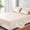Beige-Full, variant on Black Twin XL Satin Fitted Sheet