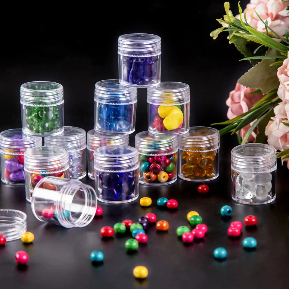KNACK - 30Slots Diamond Painting Storage Containers,Plastic Bead Organizer Case With Lid