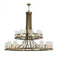 thumbnail image 3 of Meyda 146669 60 in. Arion 24 Light Two Tier Pendant, 3 of 5