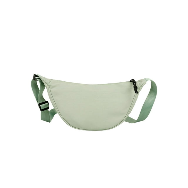 Bolso Crossbody Pequeño Bolso Crossbody, Bolso de Dumpling, Bolso de Hombro Ligero, Bolso de Axilas, Bolso de Hombro Blanco