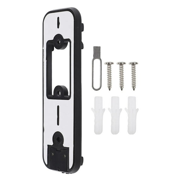Doorbell Backplate Replacement with 3 Holes,Compatible with Blink Doorbell,Secure Mounting Solution for Home Security