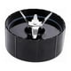 thumbnail image 1 of Blender Replacement Parts Base and Juicer Blender Gear Accessories Black-2PCS 250W cross knife block 7fins, 1 of 5