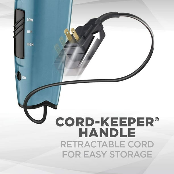 Hair dryer with retractable cord discount