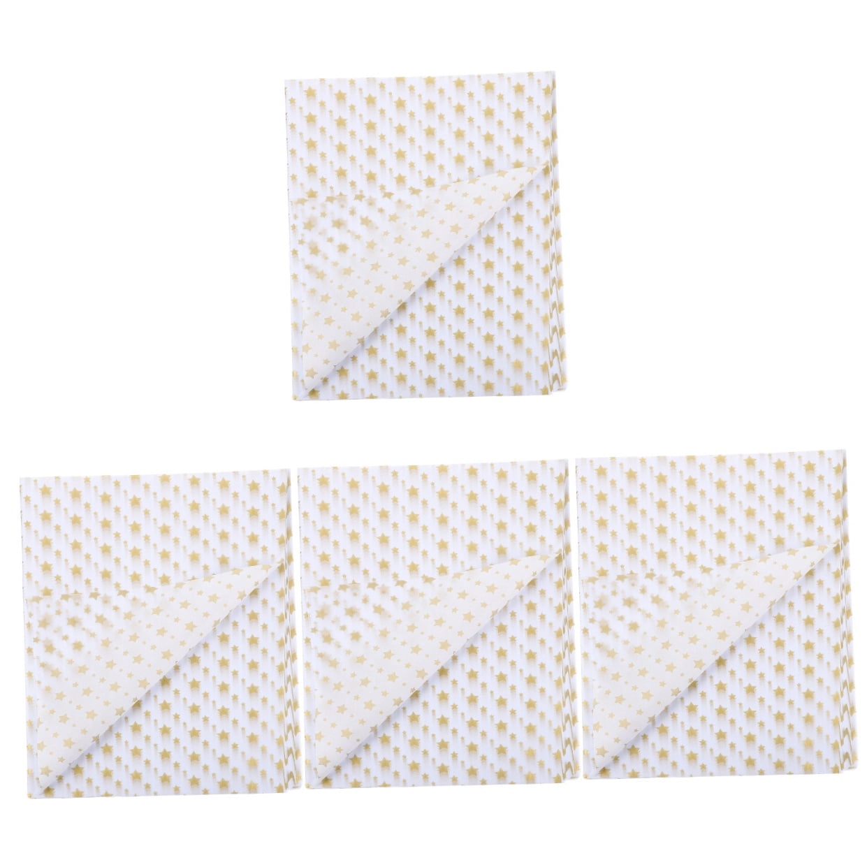 4 Count Tissue Paper for Bags Packing Wrapping Simple Color Birthday