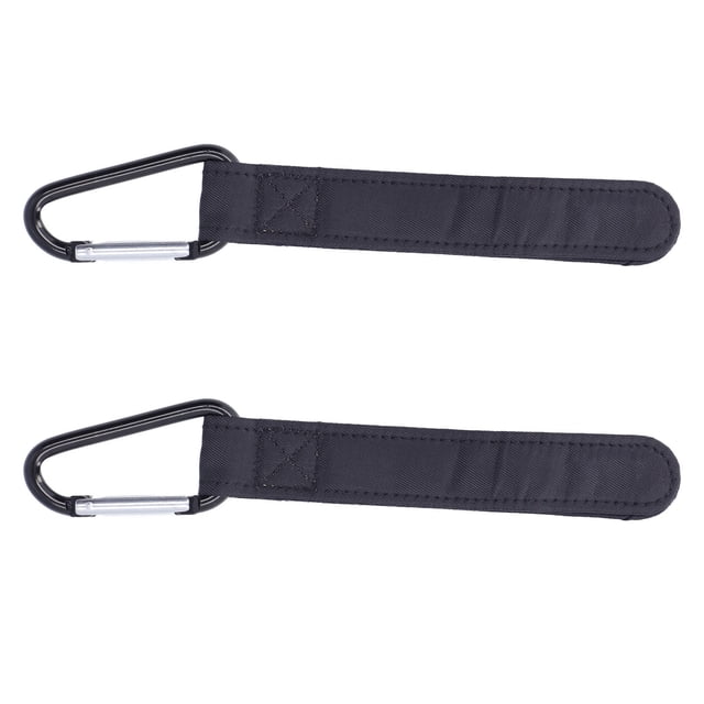 Ganchos 2 Uds, Ganchos Para Cochecito De Bebé, Nailon Suave, 5kg, Ganchos De Metal Con Soporte De Carga Para Colgar Bolsas De Pañales