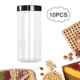 thumbnail image 6 of deevoka 10 Pieces Empty Jar Airtight Round Slime Container for Candy Cosmetic Travel, 6 of 9